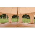 thumbnail image 6 of Luxury Octagonal Pyramid Camping Tent - Thick Oxford Circus Yurt Tent for Outdoor Glamping Trips, 6 of 7