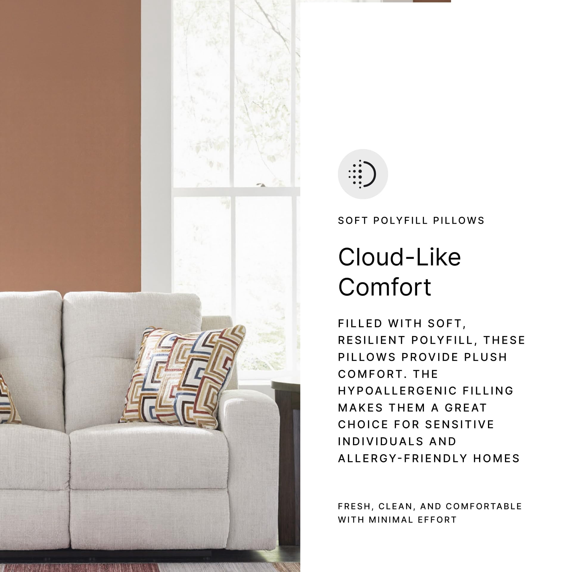 Signature Design by Ashley Danum Beige Reclining Loveseat