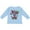 AE-Light Blue, variant on Inktastic Christmas Jingle All the Way with Music Notes and Holly Boys or Girls Long Sleeve Toddler T-Shirt