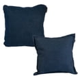 thumbnail image 1 of Set de 2 Cojines Decorativos (1 Cuadrado + 1 Cuadrado Grande) Rivo Azul, 1 of 7