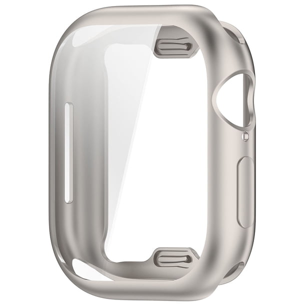Estuche TPU Protector Suave para Watch Series 10 Mm (oro Claro)