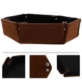 thumbnail image 3 of Foldable Storage Case PU Leather Storage Box Sundries Organizer Desktop Dice Tray, 3 of 8