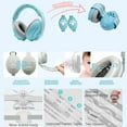 thumbnail image 6 of Jademall Baby Ear Protection, 2-in-1 Noise Cancelling Headphones for Babies, Adjustable Noise Reduction Earmuffs for Infants & Toddlers (0-48 Months) for Improves Sleep, Travel, Outdoor - Blue, 6 of 8
