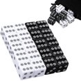 thumbnail image 1 of 20 Pieces Standard 16 mm Black and White Dice 6-Sided Game Dice Set Acrylic Material Dice with Velvet Pouch for Playing Games, Like Board Games, Dice Games, Math Games, 1 of 7