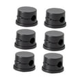 thumbnail image 1 of 6 clips para gestión de cables, organizador de cables, soporte para cable de teléfono Negro, 1 of 7