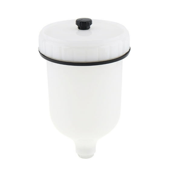20Oz Sprayer Feed Paint Cup Plastic Guns Cup, 16x1.5mm Attachment Thread Guns Paint Cup Cup 600ml