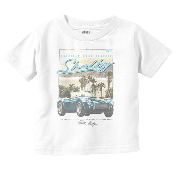 Vintage Shelby American Muscle Car Toddler Boy Girl T Shirt Infant Toddler Brisco Brands 6M