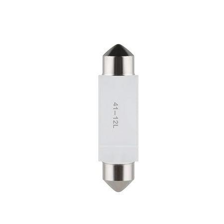 

Linyer Car Interior Light Aluminum Alloy Lamp Bulb Replacement Part Automotive Mounted High Brightness Lighting Accessory 12V White Light 41MM