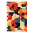 thumbnail image 7 of FORMRS 1-Subject Spiral Notebook 8" x 5" College Ruled 60 Refillable Sheet, Flowers Pattern, 7 of 7