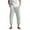 Gray, variant on cfhntfmh Mens Capri Pants Casual Loose 3/4 Shorts Drawstring Summer Beach Cropped Pants Solid Straight Leg Boho Trousers