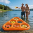 thumbnail image 4 of Inflatable Tic Tac Toe Floating Game Triangular Board with Multi Holes for Pool Beach Water Party Family Adults Outdoor Fun, 4 of 6