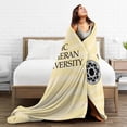 thumbnail image 5 of Pacific Lutheran University Ultra-Soft Micro Fleece Blanket Multi-Size Flannel Blanket, 5 of 7