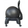 "Isokinetics Inc. Balance Exercise Ball Chair - Standard or ""Tall Boy"" (Exclusive) Frame Height - Choice of Ball Color -"
