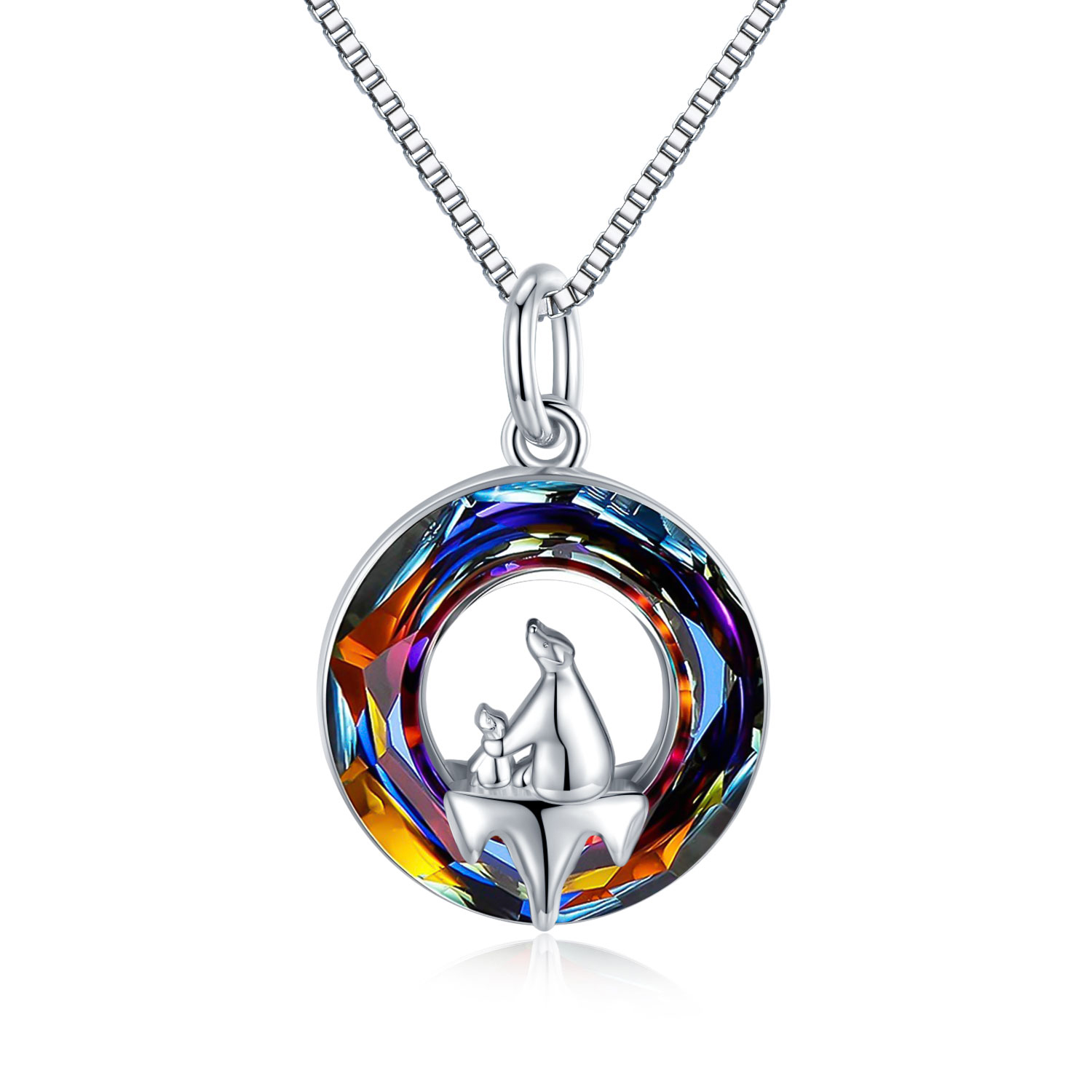 Coachuhhar Mama Bear Necklace 925 