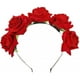 thumbnail image 4 of Diadema con forma de corona de flores con forma de expositor navideño para mujer, 4 of 5