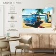 thumbnail image 5 of Elephant Stock Tropical Old Friends Wall Art - Horizontal Canvas Wall Art - Living Room Wall Decor - Hobbies And Lifestyle Canvas - Blue And Orange Decor By Scott Westmoreland - 51" x 34", 5 of 8