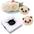 thumbnail image 1 of Smile Toaster, Panda Sandwich Maker Smile Toaster Toast Box Pocket Bread Loaf Bread Mold Making Machine, 1 of 5