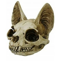 Egyptian Goddess of Protection And Home Bastet Cat Skull Statue Macabre Skulls