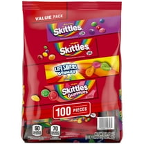 Skittles, Skittles Gummies & Life Savers Gummies Variety Pack - 100 Ct Bulk Bag
