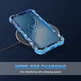 thumbnail image 6 of Avocase For Samsung Galaxy S25 FE Case,Glow in the dark Heavy Duty Shockproof Hard PC+Soft Silicone Drop Protective Women Girls Case for Galaxy S25 FE (2025),Blue Butterfly, 6 of 6