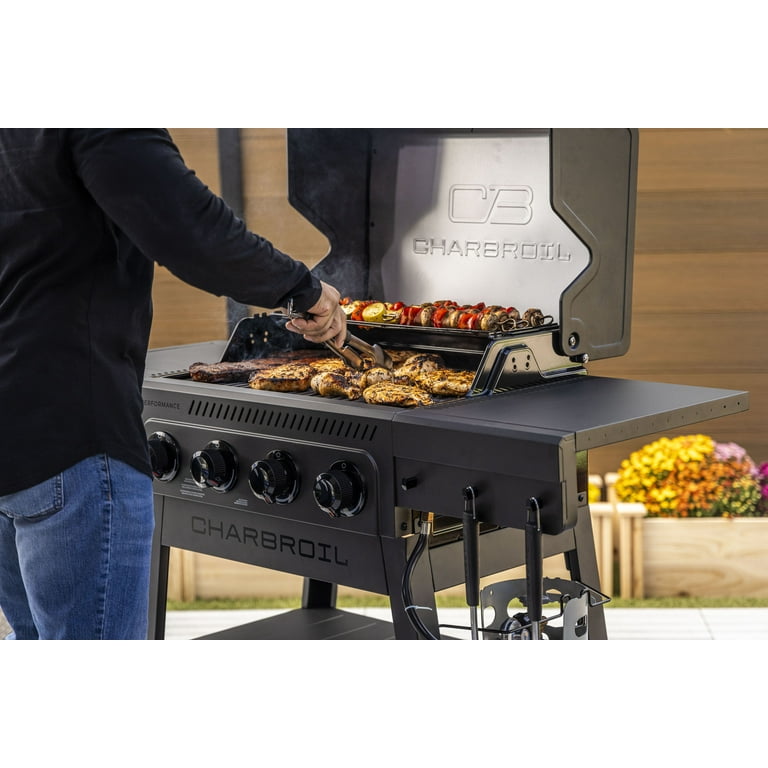 Charbroil Gas Grill, Performance Series FlavorMax 4 Burner Grill