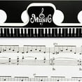 thumbnail image 5 of 2 Pcs Pinces à Dossiers de Piano, ABS & Ressorts Durables, Légers, pour Feuilles de Musique/livres/documents, Bureau & Papeterie, 5 of 5