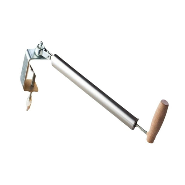 Rodillo de Amasar de Acero Inoxidable de Mano de Metal para de Hojaldre de Uso Doméstico para Galletas