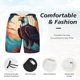 thumbnail image 3 of Fotbe Cartoon Iceberg Bald Eagle Traje de Baño para Hombre – Shorts de Natación de Secado Rápido con Forro y Bolsillos-Small, 3 of 6
