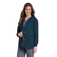 thumbnail image 1 of Landau Essentials Veste d'Uniforme à 4 Poches pour Femmes : Coupe Classique et Décontractée, Col Ras du Cou, devant à Boutons-Pression et Poignets en Tricot 7525, 1 of 1
