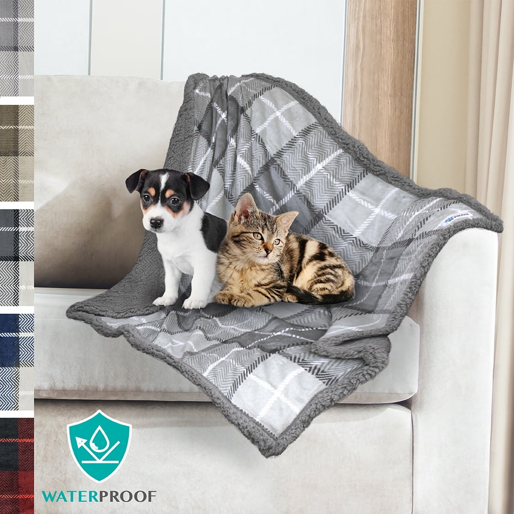 PetAmi WATERPROOF Dog Blanket for Medium Dogs, Puppies, Small Cats