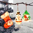 thumbnail image 2 of Luces LED colgantes de Navidad Árboles de Navidad que cuelgan Decoración de ventana iluminada FleinngHoz JD704962713, 2 of 6