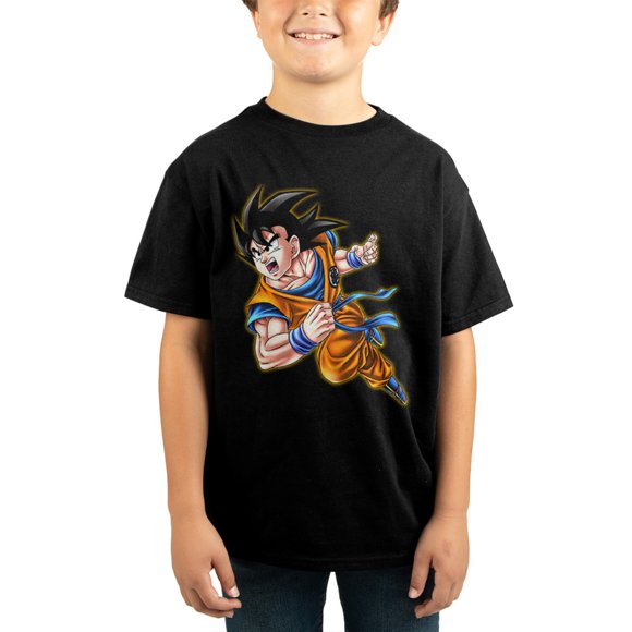 Dragon Ball Z Goku Sprint Kids Black T-Shirt