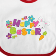thumbnail image 4 of Inktastic Happy Easter Boys or Girls Baby Bib, 4 of 4