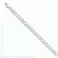 thumbnail image 2 of Beautiful 14k White Gold 7.4mm Fancy Link Bracelet, 2 of 2