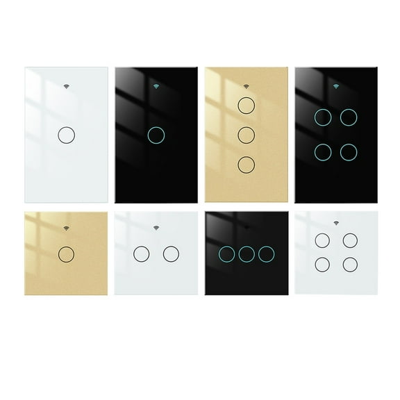 Bluetooth Smart Light Switch 2/3 Way Muilti-Control Association Bluetooth Smart ,Easy to Installation
