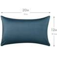 thumbnail image 2 of Hit Notion Throw Pillow Cozy Soft Microbead Dark Slate Grey: 1 Pc ~ Cover 12 x 20, 2 of 7