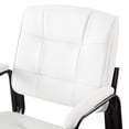 thumbnail image 3 of Executive Office Guest Chair by Naomi Home-Color:White,Style:Set of 2, 3 of 10