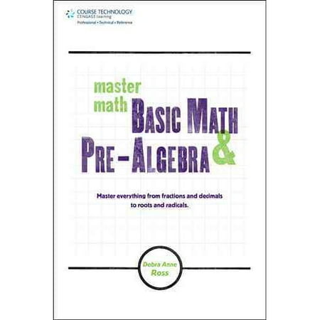 Master Math: Basic Math and Pre-algebra