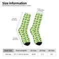 thumbnail image 2 of Haiem dogs St Patrick's Day Pattern Crew Socks – Soft & Durable Moisture-wicking Socks, Stay-Up Fit for Business, Work, and Casual Wear Size 5-11, 2 of 6