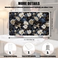 thumbnail image 7 of ZIATUBLES Vintage Peony Flower Print Portable Travel Ironing Board Alternative Mat Lightweight Foldable Ironing Pad Blanket for Washer Dryer Tabletop, 31.5" x 19.6", 7 of 7