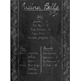 thumbnail image 2 of Sundance Studio 25x32 White Modern Wood Framed Museum Art Print Titled - Italian Menu with Border II, 2 of 4