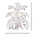 thumbnail image 3 of Dale Tiffany Polished Chrome Kingston Chandelier, 3 of 3