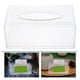 thumbnail image 2 of Caja de pañuelos de acrílico transparente, simple, rectangular, para servilletas de papel, organizador para coche, hogar, mesa auxiliar, 2 of 6