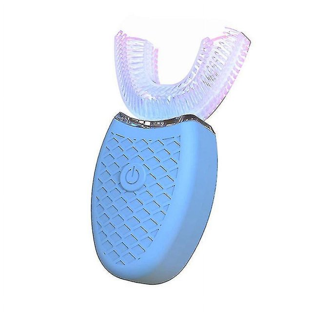 Cepillo de dientes eléctrico ultrasónico 360 Nano silicona en forma de U cepillo de dientes inalámbrico recargable por USB automático