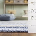 thumbnail image 5 of SAFAVIEH Montauk Marin Striped Cotton Area Rug, Navy/Ivory, 8' x 10', 5 of 11