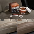 thumbnail image 3 of ZENVIVE Coffee Leather Recoloring Balm, Leather Color Restorer Conditioner with Tools, Leather Repair Kits for Vinyl Furniture, Sofa, Car Seats, Shoes - Repair Color on Faded & Scratched, 50ml, 3 of 6