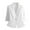 White, variant on Women's Holiday 3/4 Sleeve Blazer Lapel Suit Jacket, Festive Office Wear, Christmas Party Outfits, Elegant Fall Business Casual Coat Ropa Para Mujer Black S