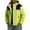Fluorescent Green_006, variant on Men's Waterproof Jacket Rain Coat Lightweight Windbreaker Hooded for Outdoor Hiking Climbing Traveling Green XL