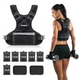 thumbnail image 1 of Chaleco pesado PACEARTH Ironsand Weight Chaleco de 5 a 9 kg para hombres/mujeres, 1 of 7