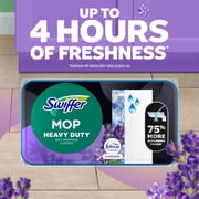 Swiffer Mop & Go Heavy Duty Wet Refills, Lavender, 20 Count